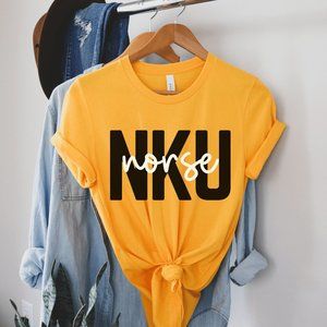 NKU Norse Tee- 3XL Yellow